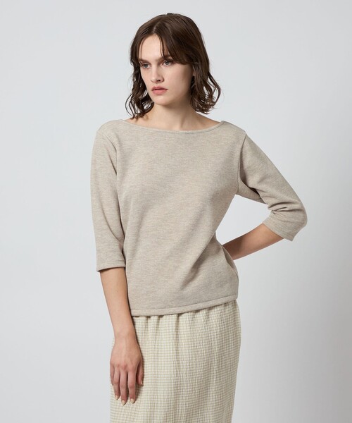 

Футболка из полиэстера, крой Steven Alan, натуральный цвет