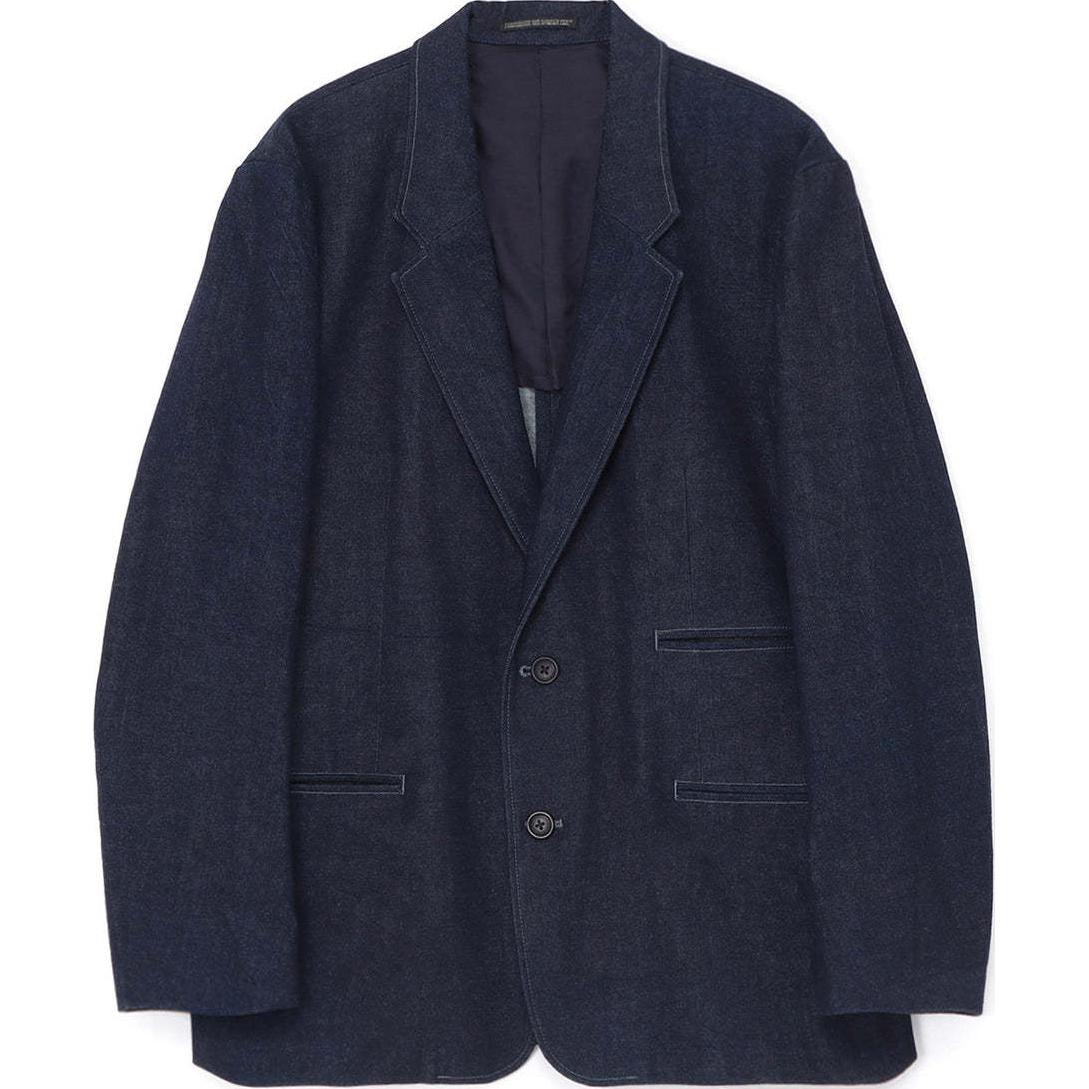 

Yohji Yamamoto Мужской деловой костюм индиго, Indigo
