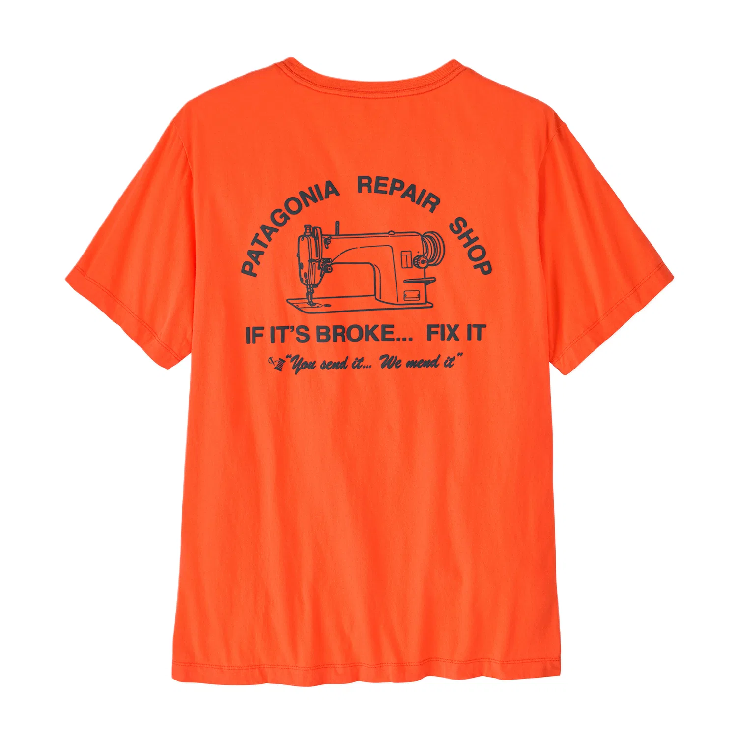 Футболка Patagonia Repair Shop Graphic Undyed White — фото 4