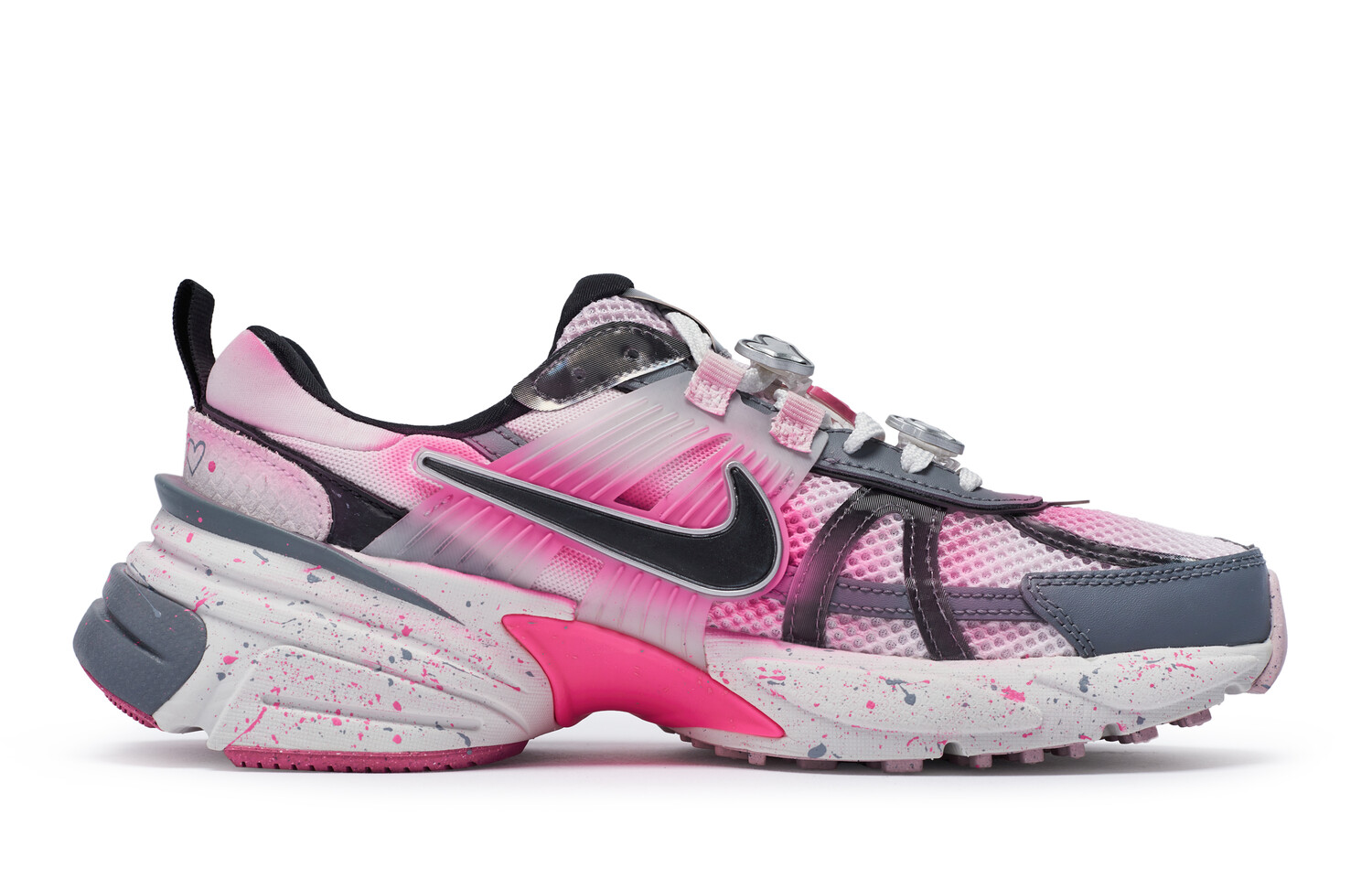 

Кроссовки для бега V2K Run женские с низким верхом серые Nike