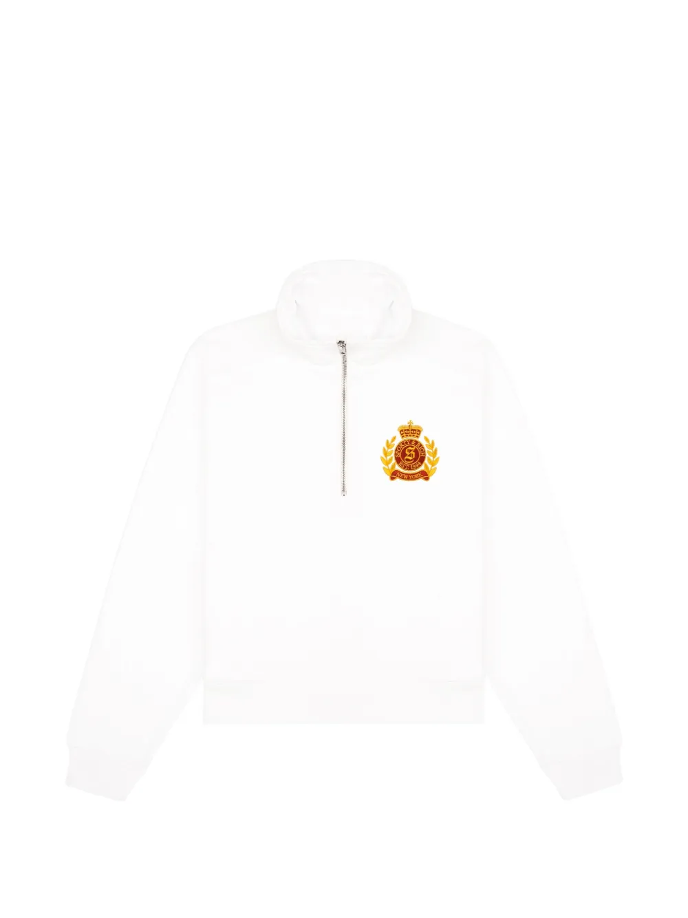 

Свитер с вышивкой Sporty & Rich, белый