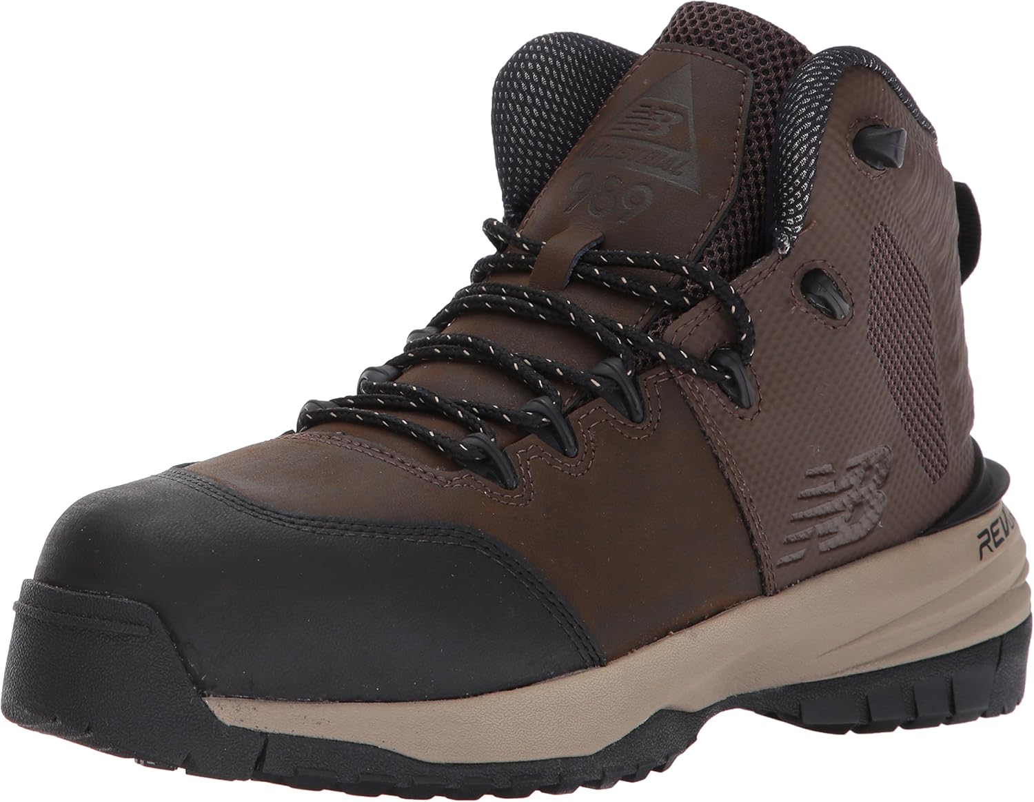 

Мужские ботинки New Balance с композитным носком 989 V1, коричневый