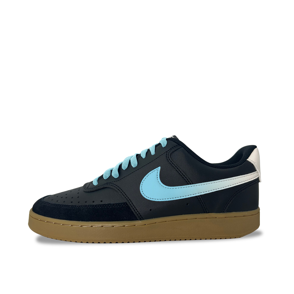 

Court Vision Low Mint устойчивые к истиранию дышащие низкие кроссовки для скейтбординга unisex Nike, черный