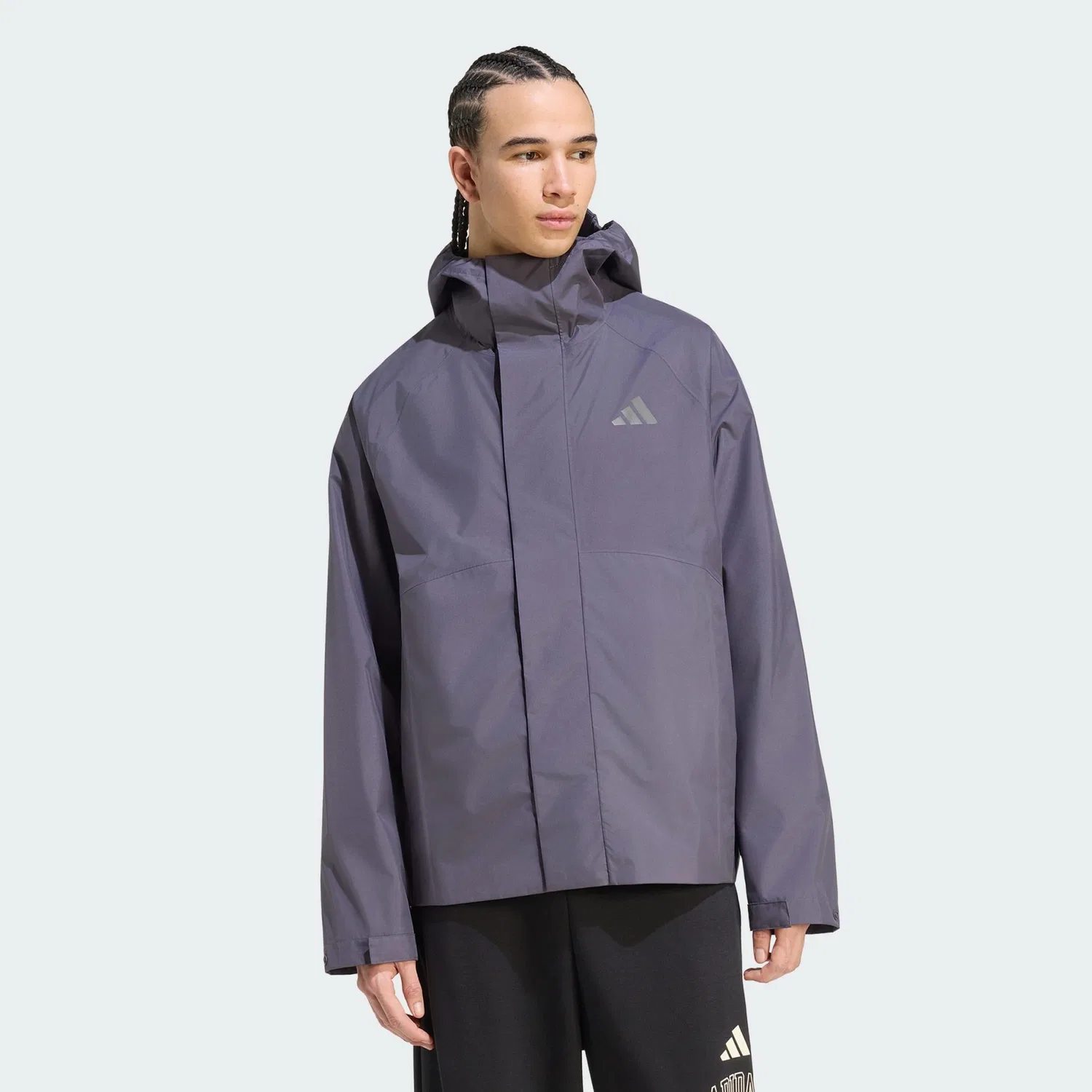 Мужская утепленная куртка Essentials Isolationsjacke Adidas, Dunkelgrau — фото 2