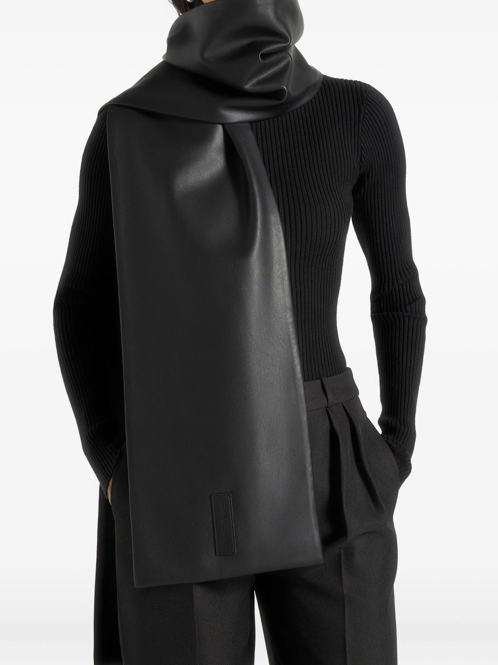 

Двусторонний шарф Melia с нашивкой Eiffel Manière De Voir, черный