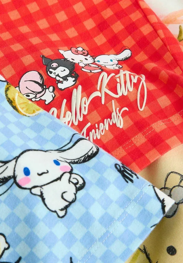 Пижамный комплект с Hello Kitty, Regular Fit, Next, красный/синий — фото 3