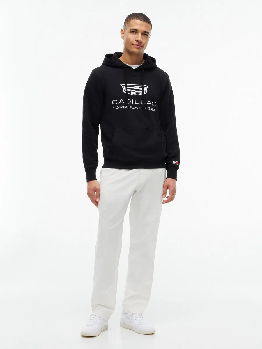 Толстовка TOMMY HILFIGER 'TH X CF1' черного цвета — фото 3