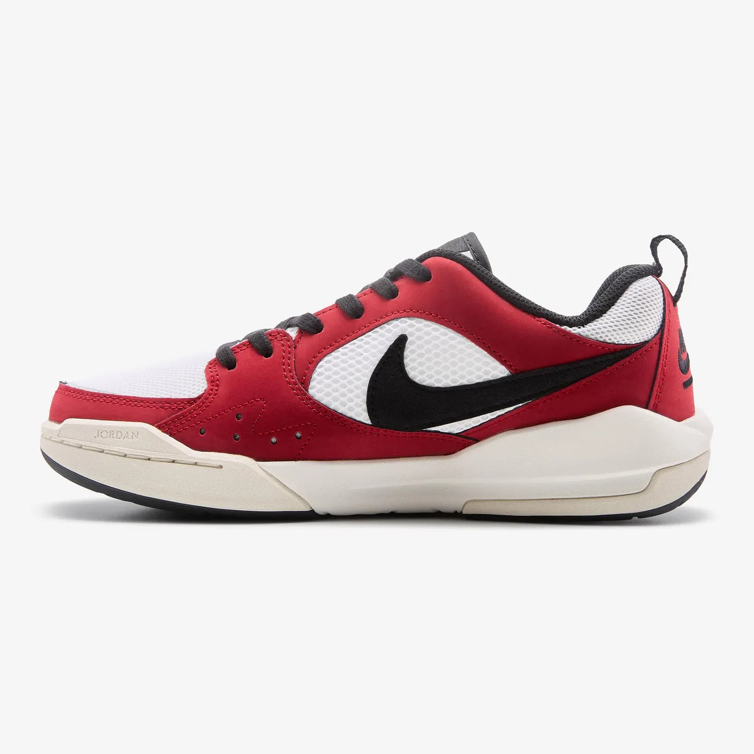 Детские низкие кроссовки CMFT Era Jordan, White/Red/Black — фото 2