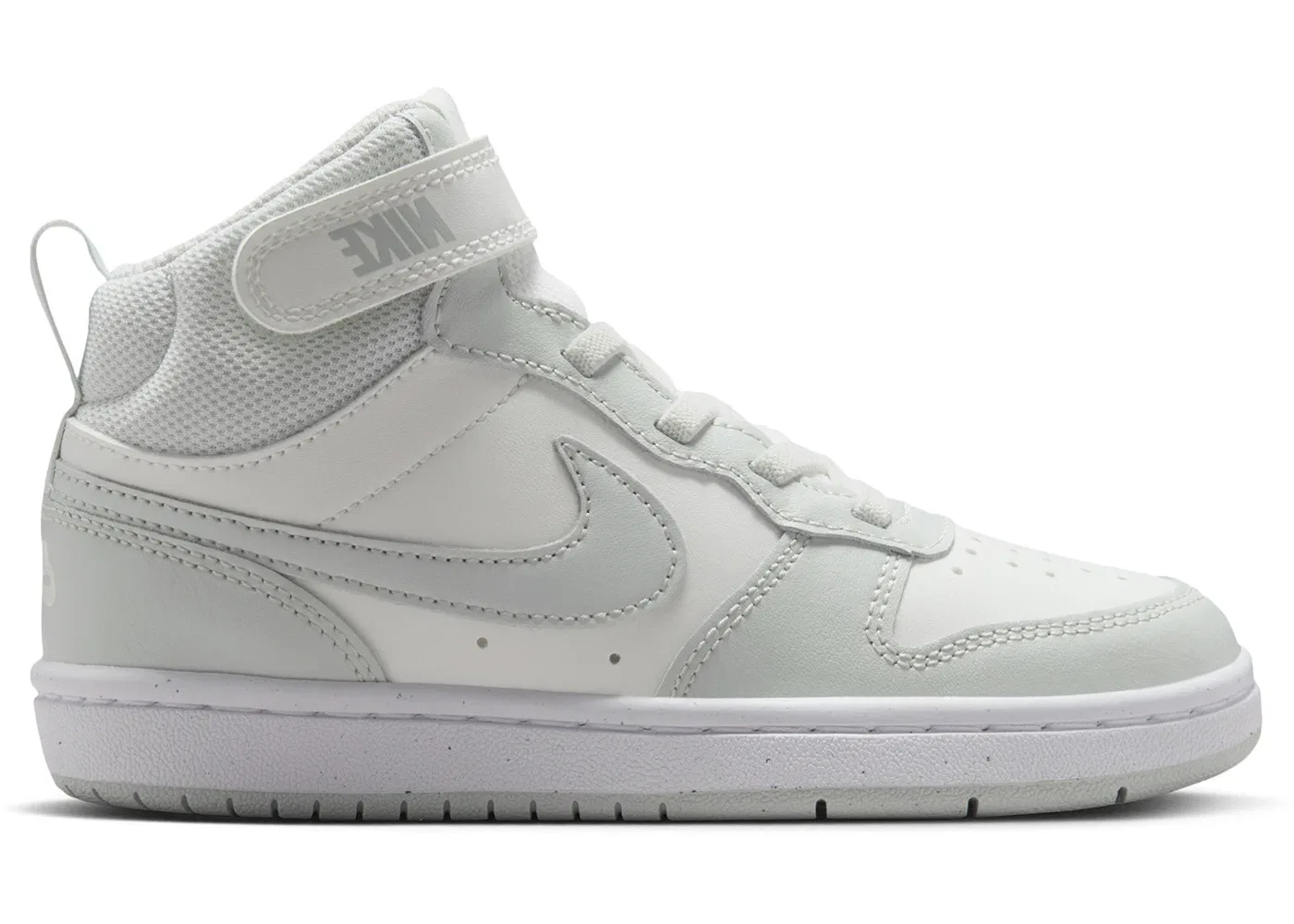 Детские кроссовки с высоким верхом Nike Court Borough Mid 2 Nike, Sail/White/Light Silver