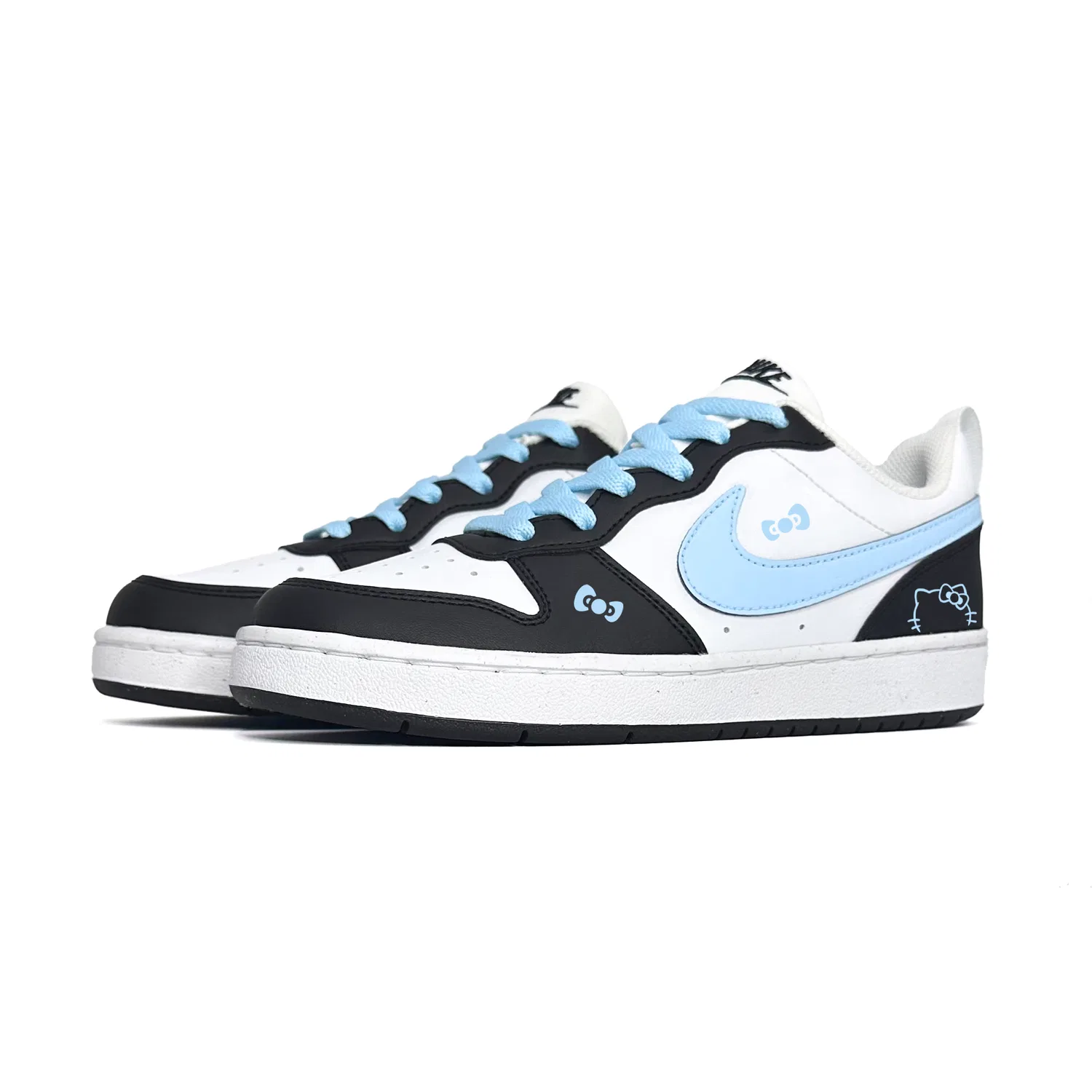 Кеды для скейтбординга Court Borough Kids, Nike, Blue — фото 4