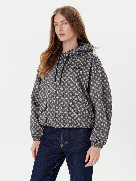 

Демисезонная куртка regular fit V5YL02 WH492 Guess, чёрный, Черный, Демисезонная куртка regular fit V5YL02 WH492 Guess, чёрный