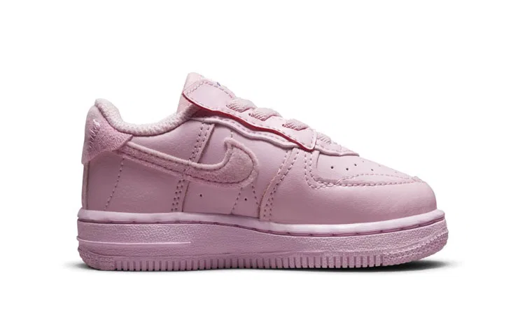 Детские кроссовки для малышей с амортизацией Nike Air Force 1 Fontanka, розовый — фото 3
