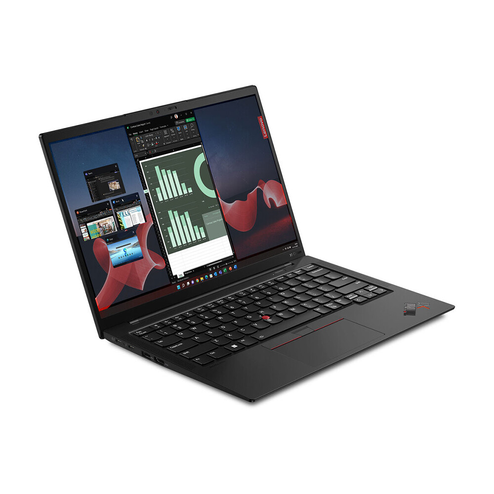 Ноутбук Lenovo ThinkPad X1 Carbon Gen 11, 14", 32 ГБ/512 ГБ, i7-1365U, Intel Iris Xe, черный, английская клавиатура — фото 2