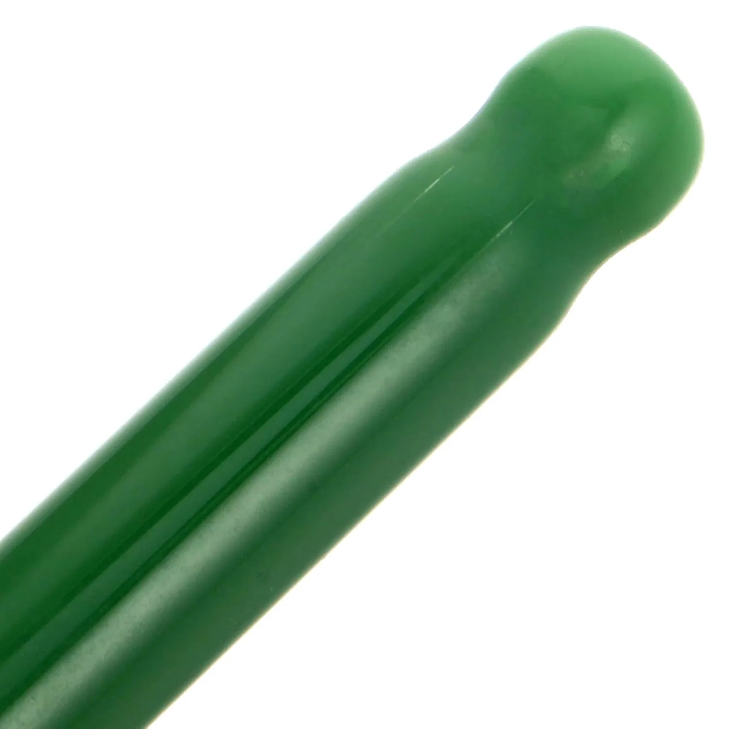 Gua Sha Jade Face Massager TEHAUX, Dark Green, 11x1x1 cm — фото 3