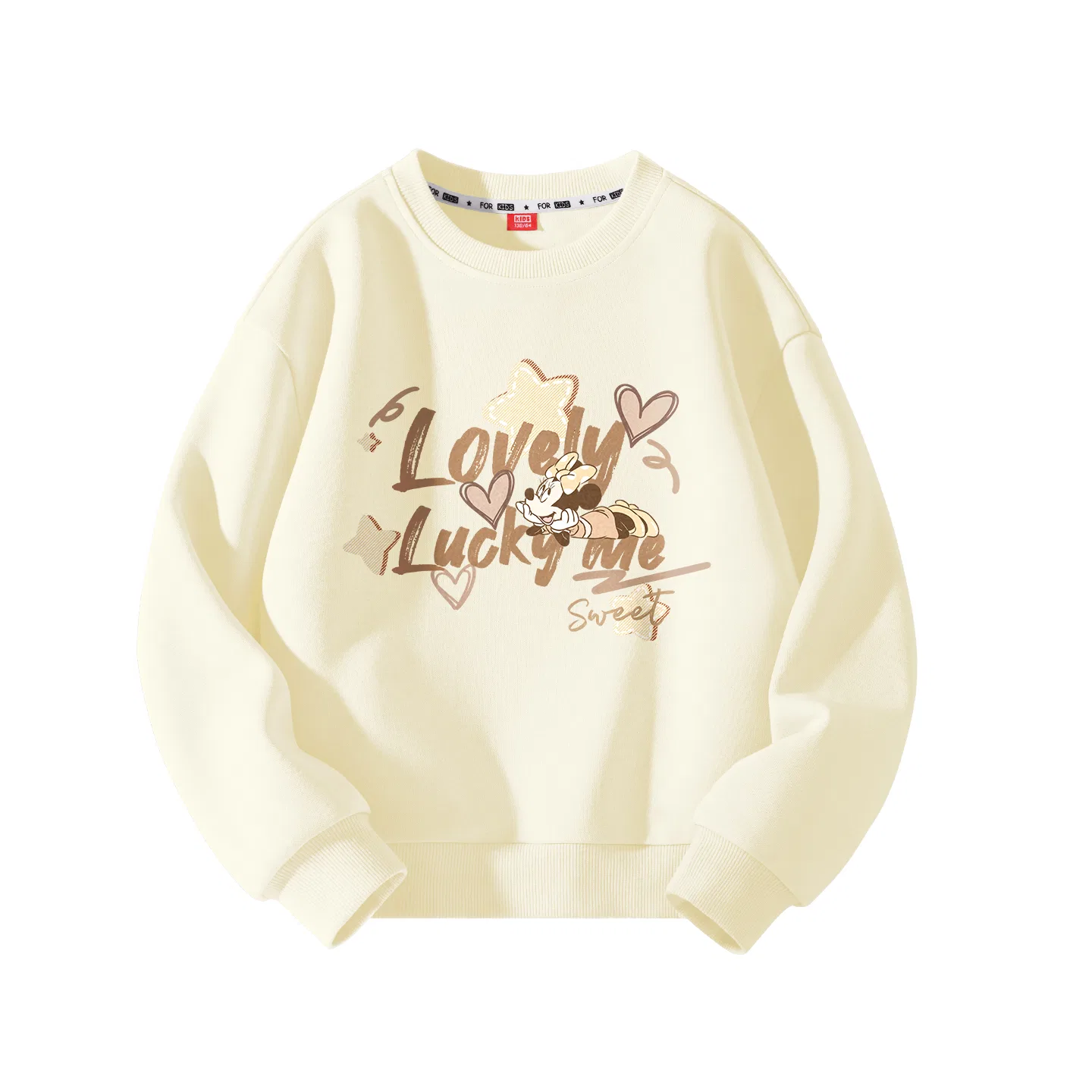 Детский свитшот хлопковый Disney Di Cotton Star Pastry with Yellow Filling, Heather Navy