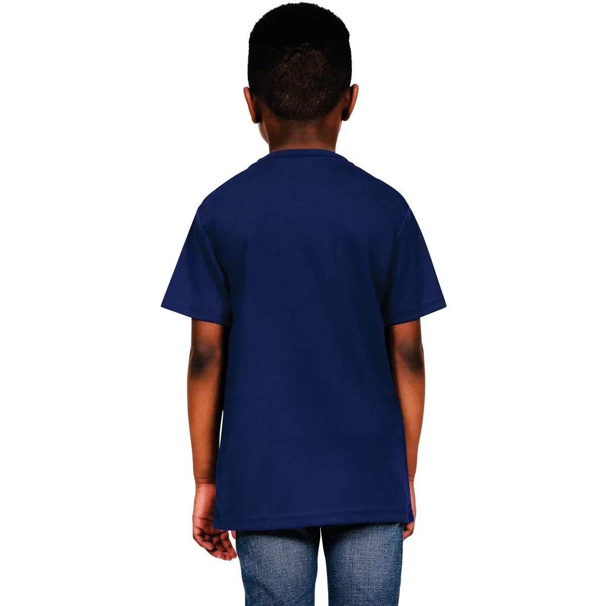 Детская футболка из технологичной ткани Casual Classics, Navy — фото 2