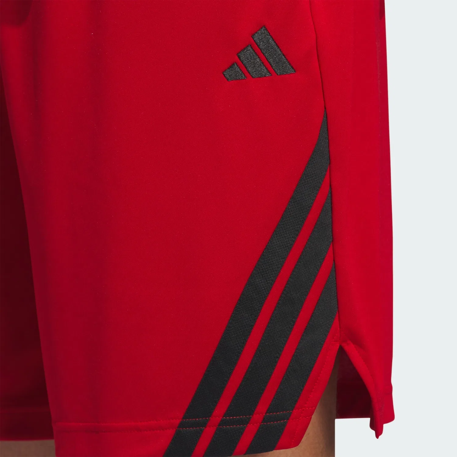 Спортивные шорты Adidas Performance свободного кроя Legends красного цвета — фото 4
