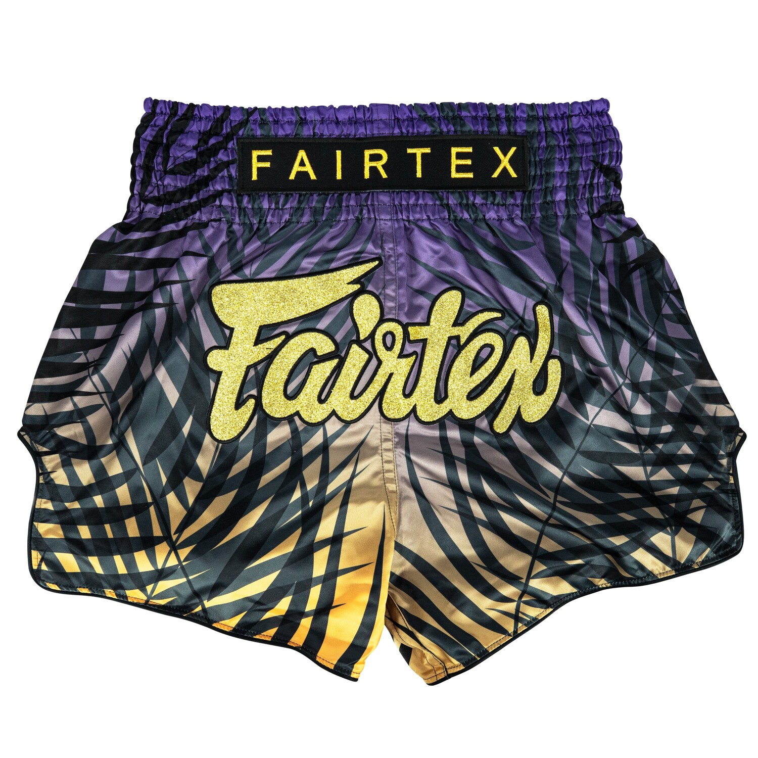 

Шорты для тайского бокса Fairtex Bs1941 Dawn, размер 4XL, желтый/фиолетовый