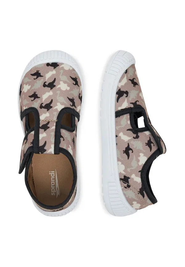 Кроссовки с принтом Ceo touch-strap shoes Sprandi, мультиколор/Beige — фото 3