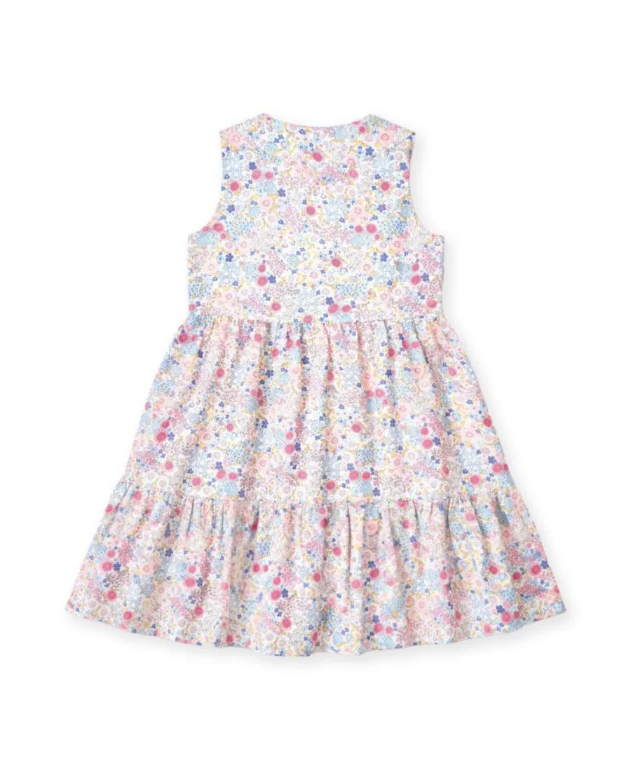 Платье с цветочным принтом Little Girl Floral Print Dress Florence Eiseman — фото 3