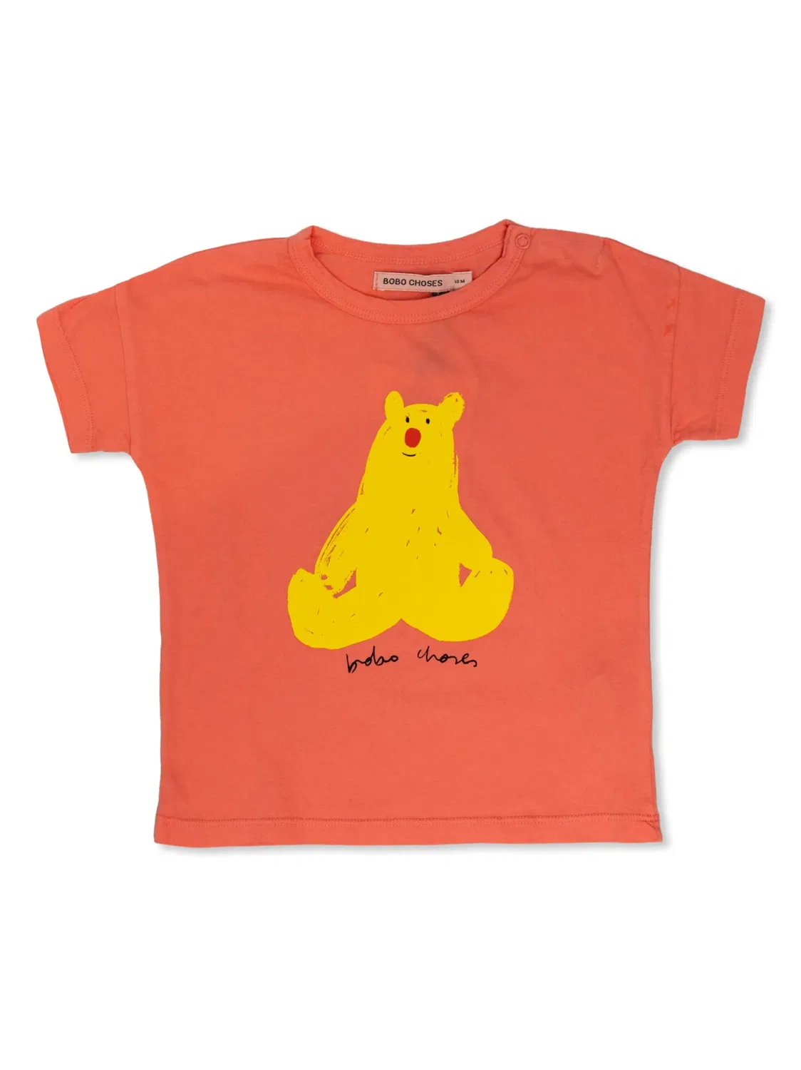 Футболка из органического хлопка Bobo Choses, красный