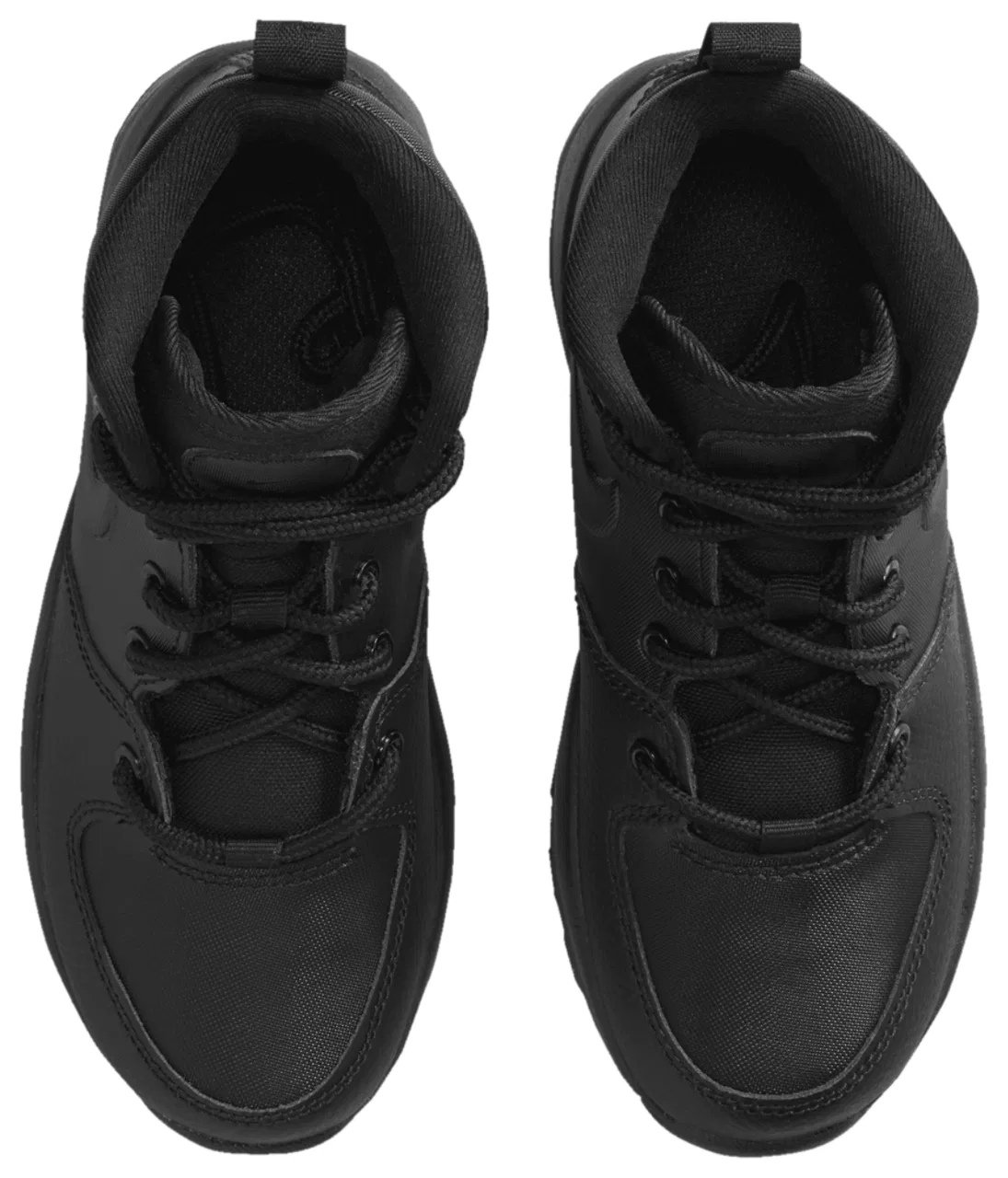 Детские ботинки для мальчиков из кожи с легкой амортизацией Manoa Boot Nike, черный — фото 4