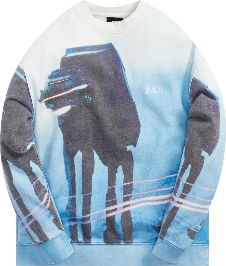 

Толстовка Kith For Star Wars Hoth Crewneck 'Summit', синий