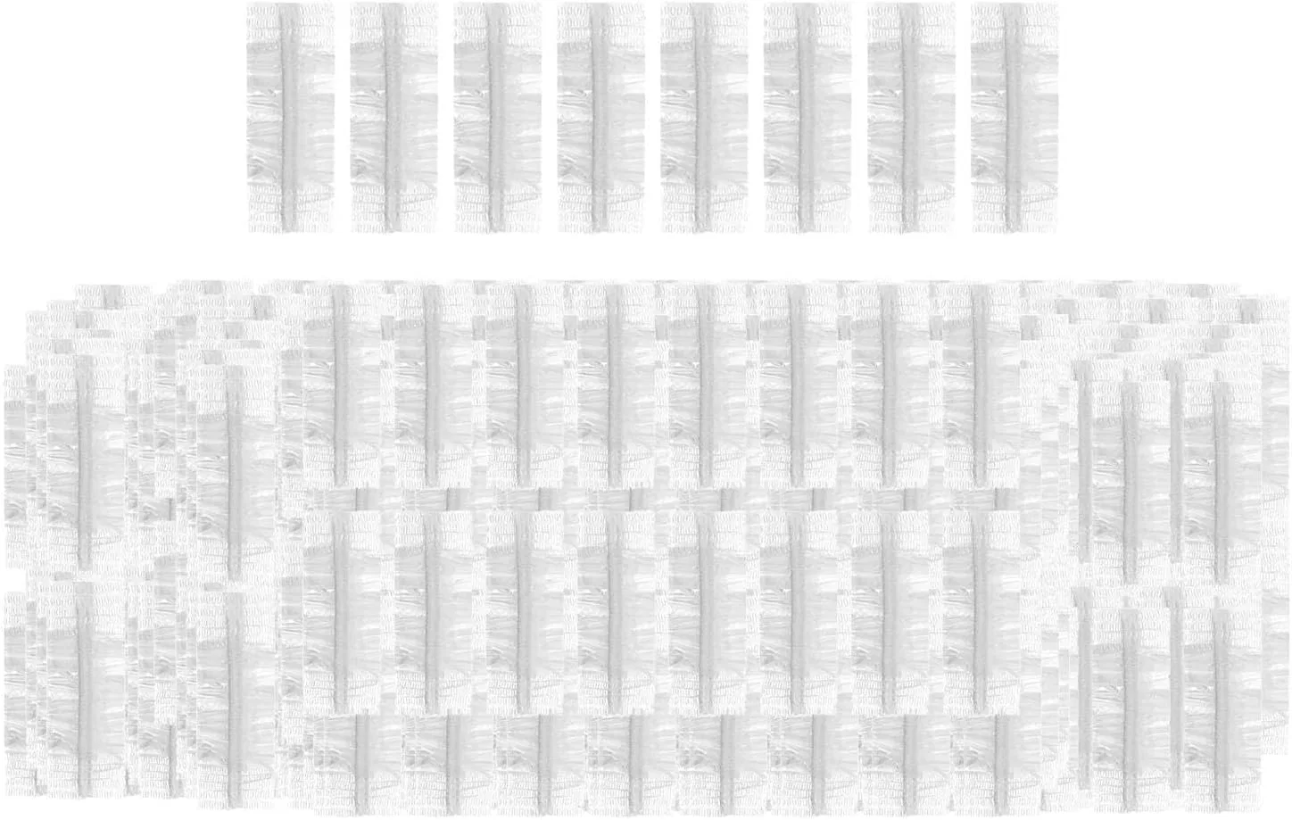 Шапочка для душаs for Ears, 200 Pack, Transparent, Sharplace