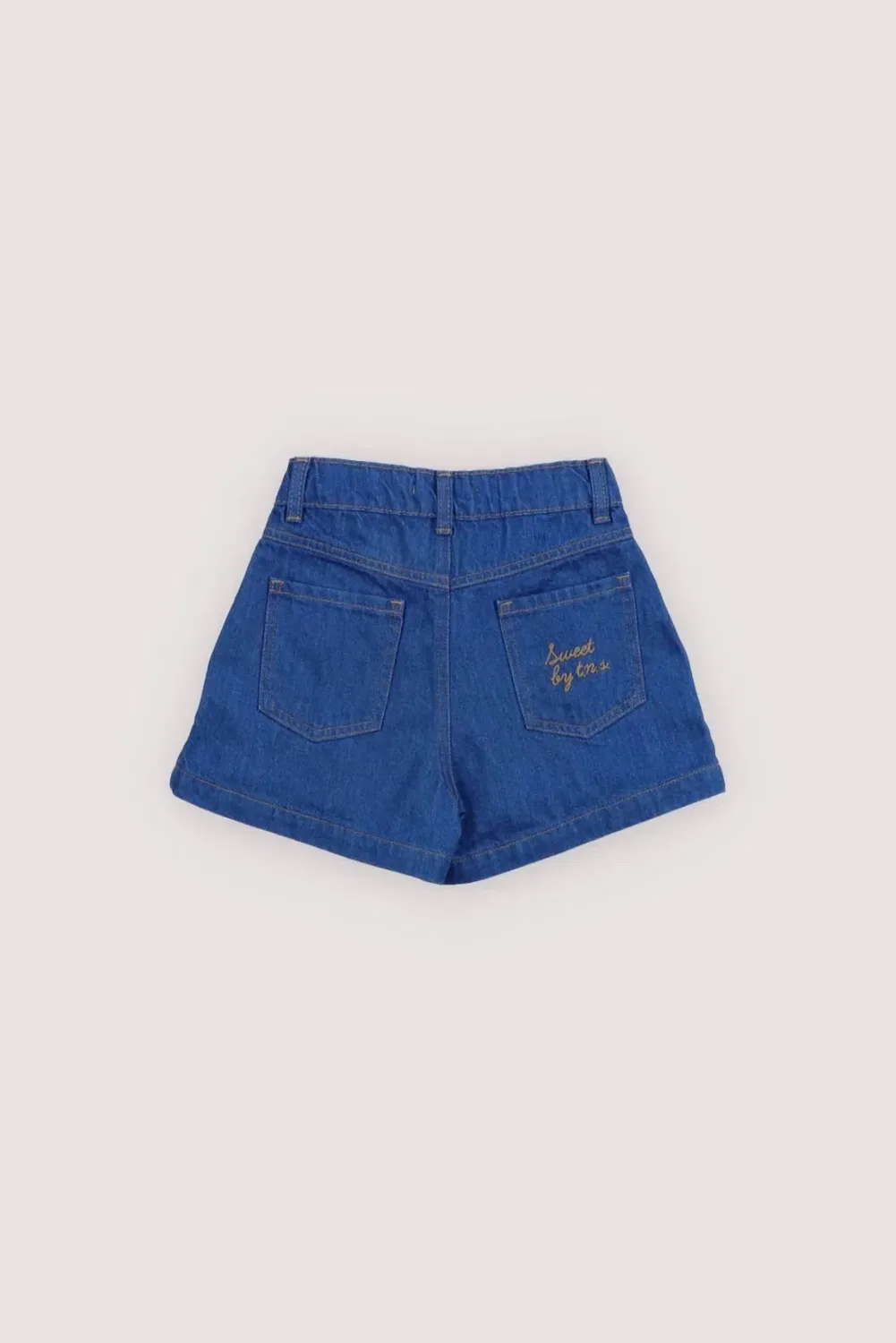 Детские шорты для девочек с защипами Tulip The New Society, Blue Denim — фото 2