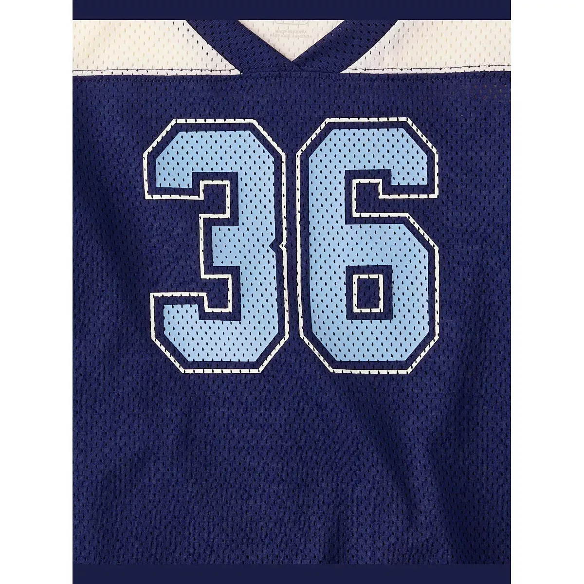 Детская футболка с принтом Football Jersey The Children's Place, Blue — фото 2
