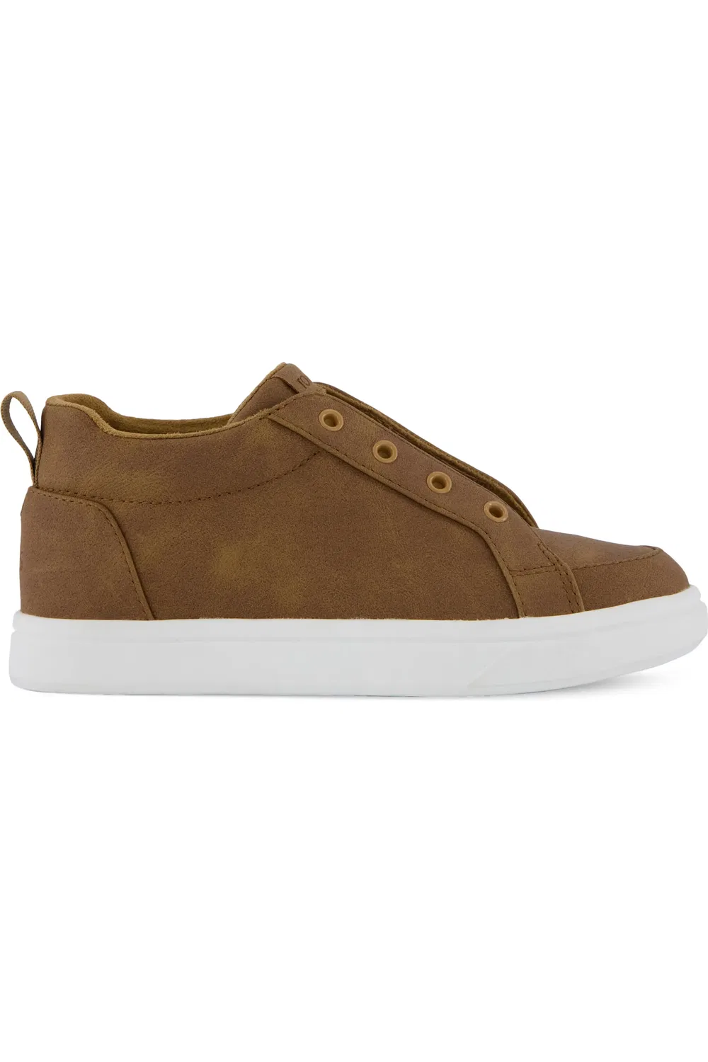 Детские кроссовки спортивные на липучках Cruz Mid Slip-On TOMS, коричневый — фото 2