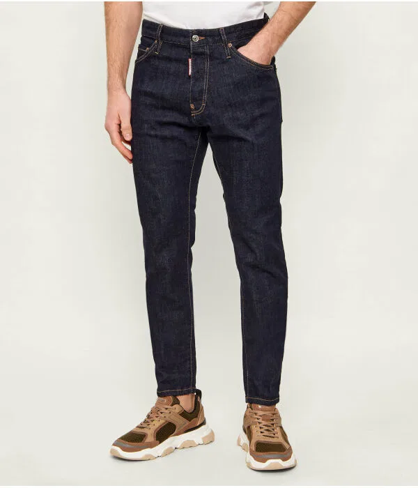 Мужские джинсы slim fit Teddy Dsquared2, Blu Marino — фото 3