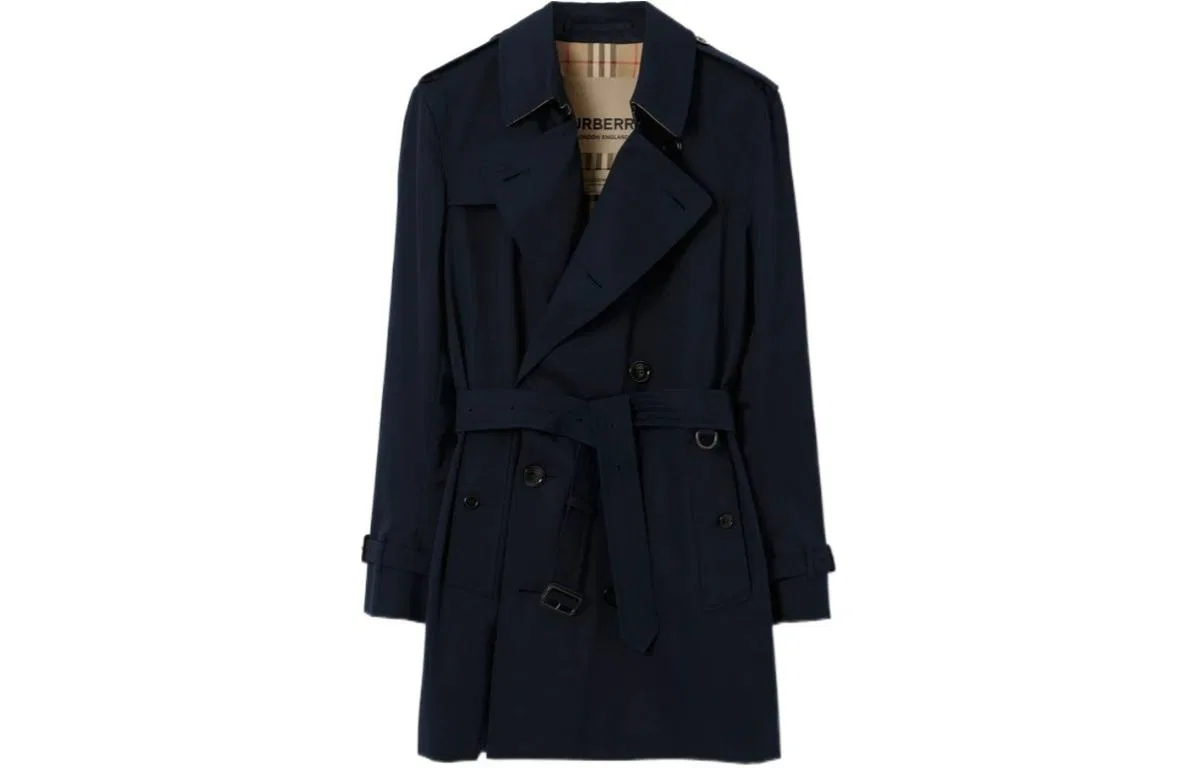 Мужское тренчкот Kensington Heritage Burberry, Coal Blue