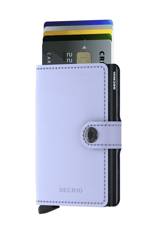 

Кожаный кошелек Secrid, фиолетовый