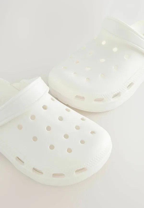 Клоги из синтетики Wide fit g fit - comfort - clogs Next, белый — фото 3