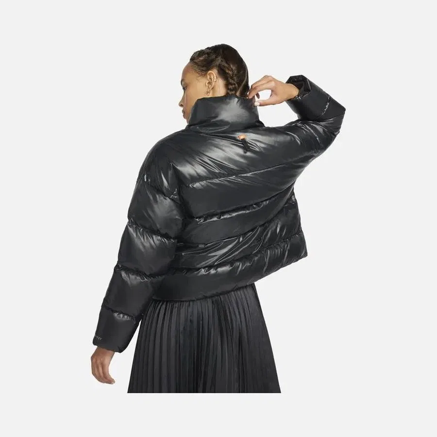 Женская куртка с утеплителем из пуха City Series Therma-Fit Full-Zip Nike, Черный — фото 4