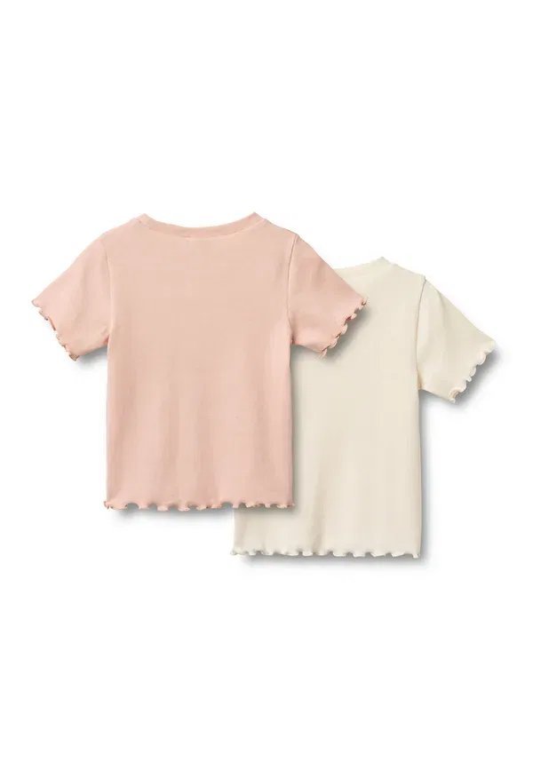 Футболка хлопковая Alicia Basic T-shirt Wheat, Ivory, слоновая кость — фото 2