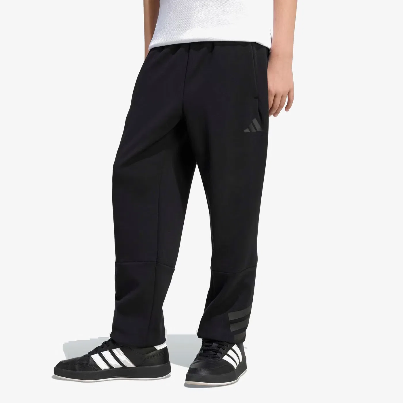 Штаны спортивные с манжетами Future Icons Adidas, черный — фото 2