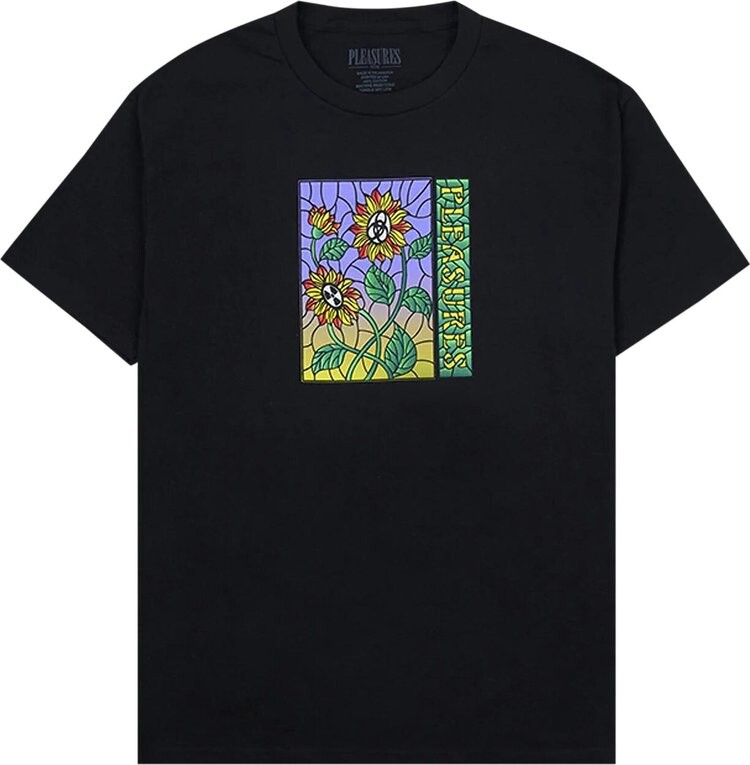 

Футболка Pleasures Glass T-Shirt 'Black', черный