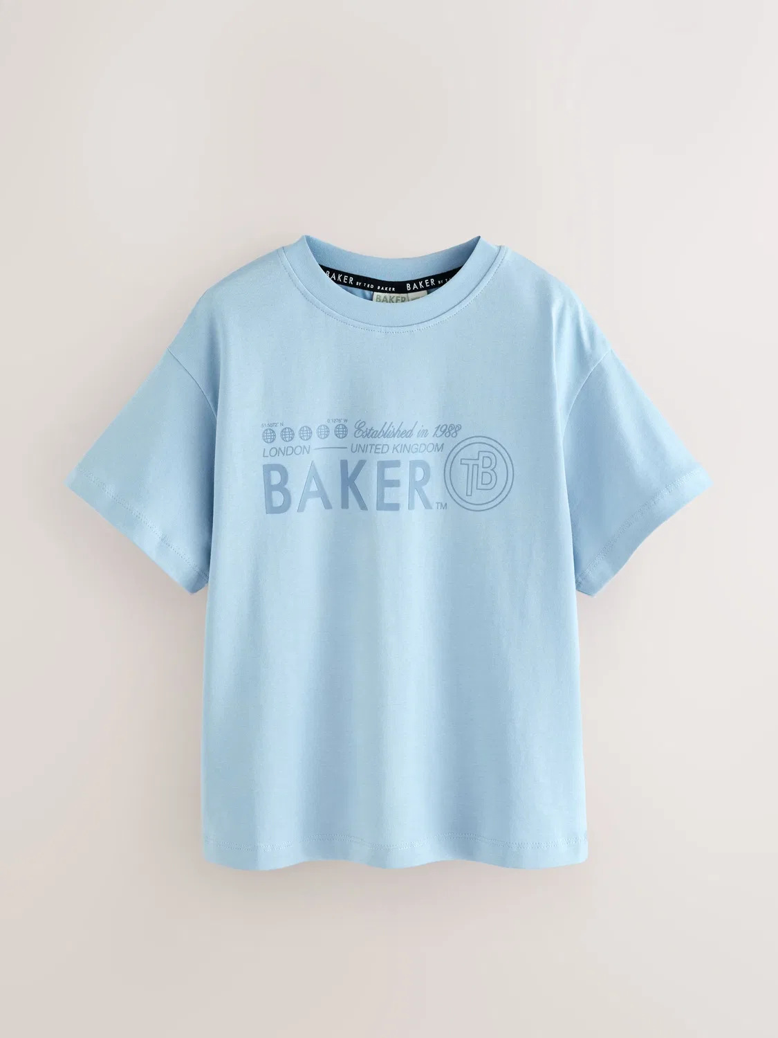 Футболки 3 шт. Baker by Ted Baker, набор, Navy/Blue/Stone — фото 2