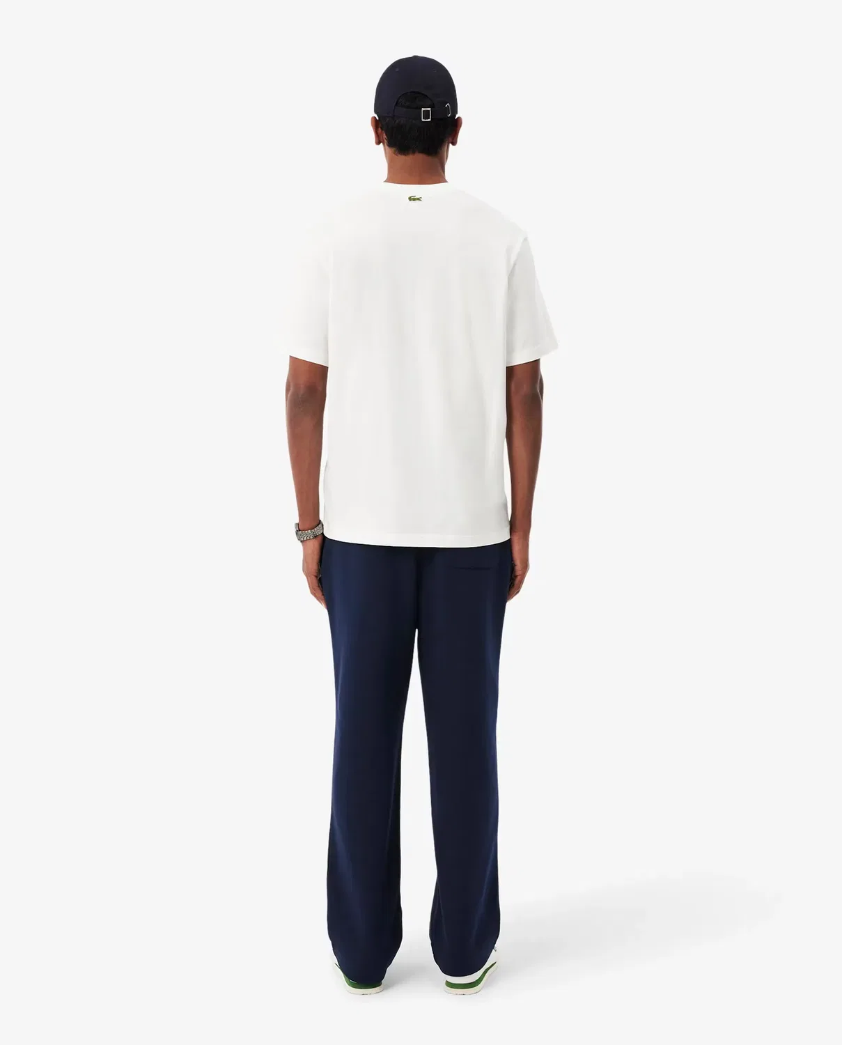 Спортивные штаны Lacoste свободного кроя из футера, Azul Marino — фото 2