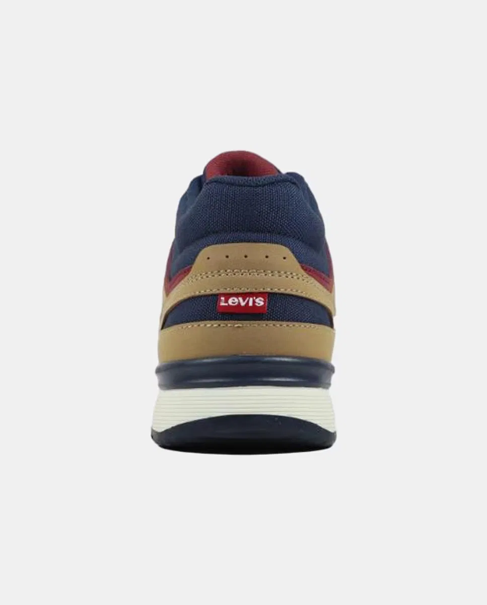 Детские ботинки на шнурках, Levi's kidswear, желтый верблюжий — фото 2