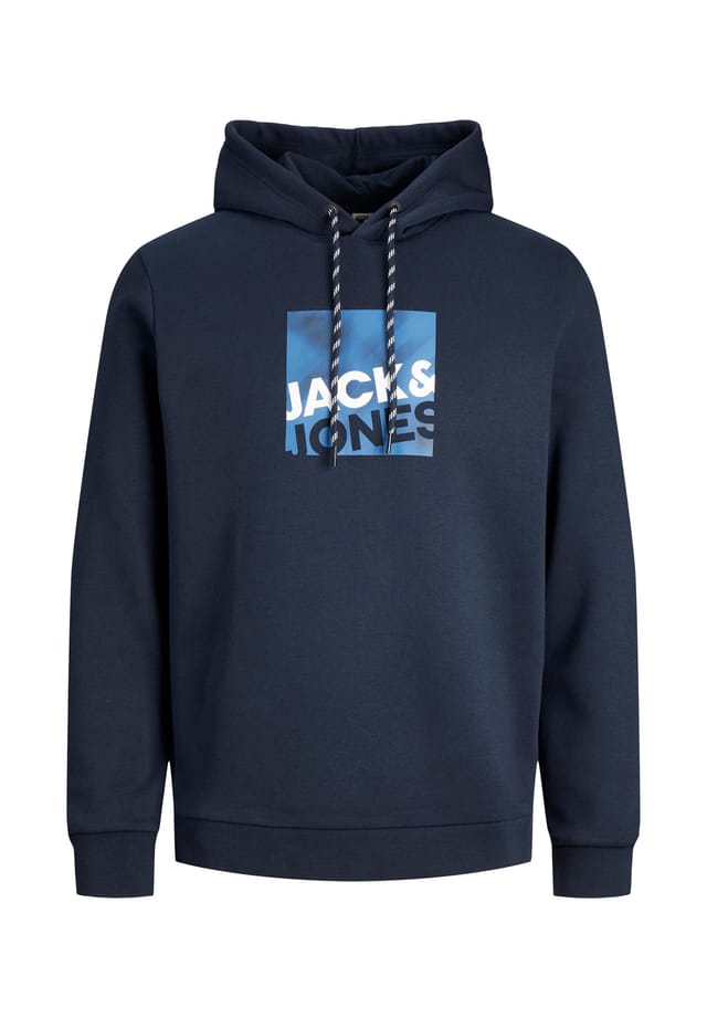 

Толстовка с капюшоном Logan Hoodie Jack & Jones, синий