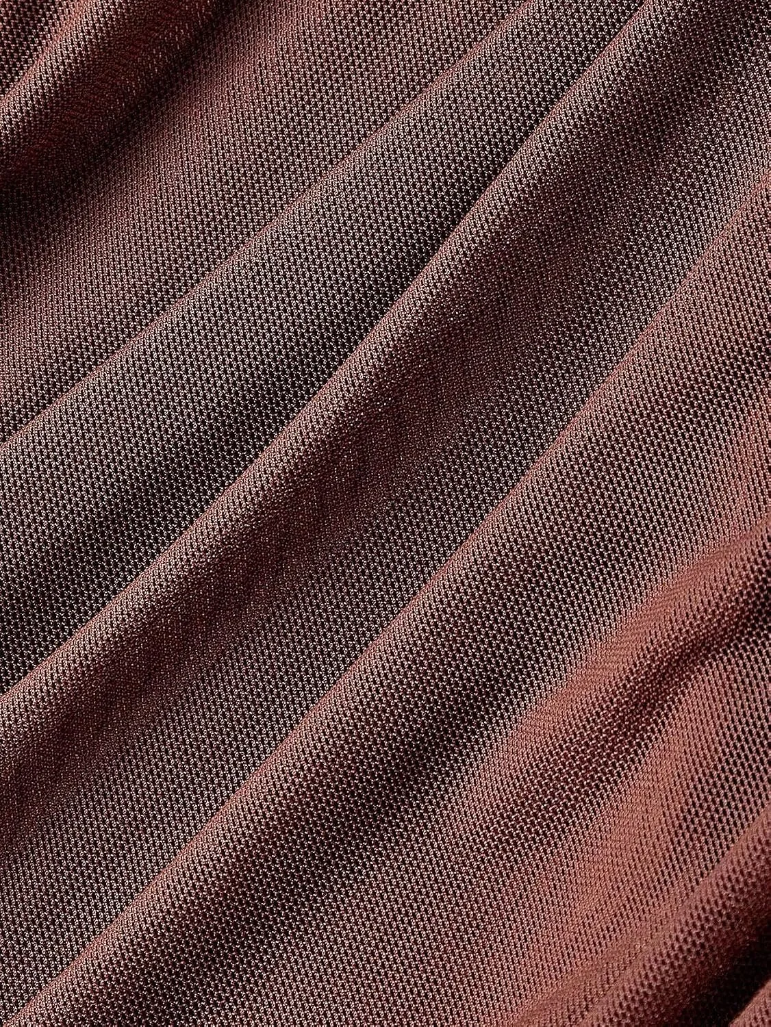 Элегантное женское платье миди с асимметричным вырезом Bodycon, Chocolate Brown — фото 4