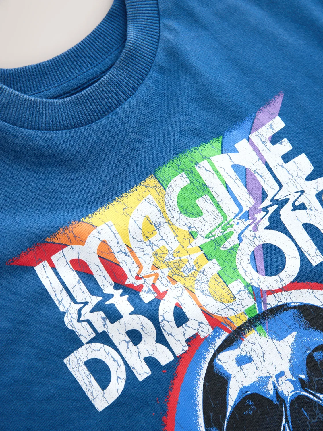 Футболка с принтом Imagine Dragons Next, синий — фото 3