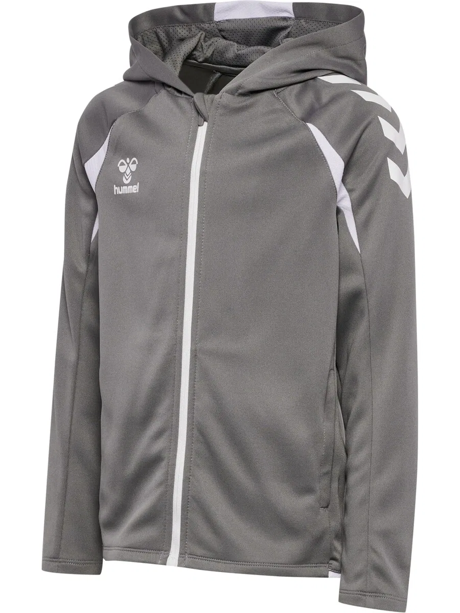 Толстовка на молнии Hummel Athletic 'Core 2.0' белого цвета — фото 4