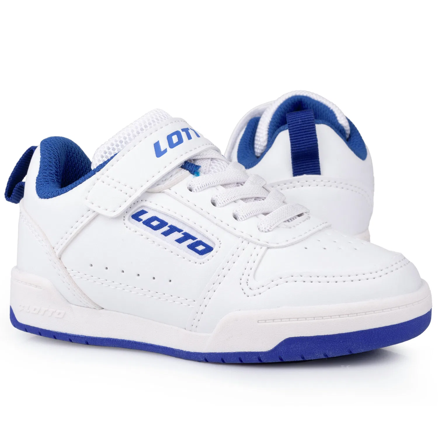 Детские кроссовки для мальчиков Toco BC K Lotto, Weiß Blau