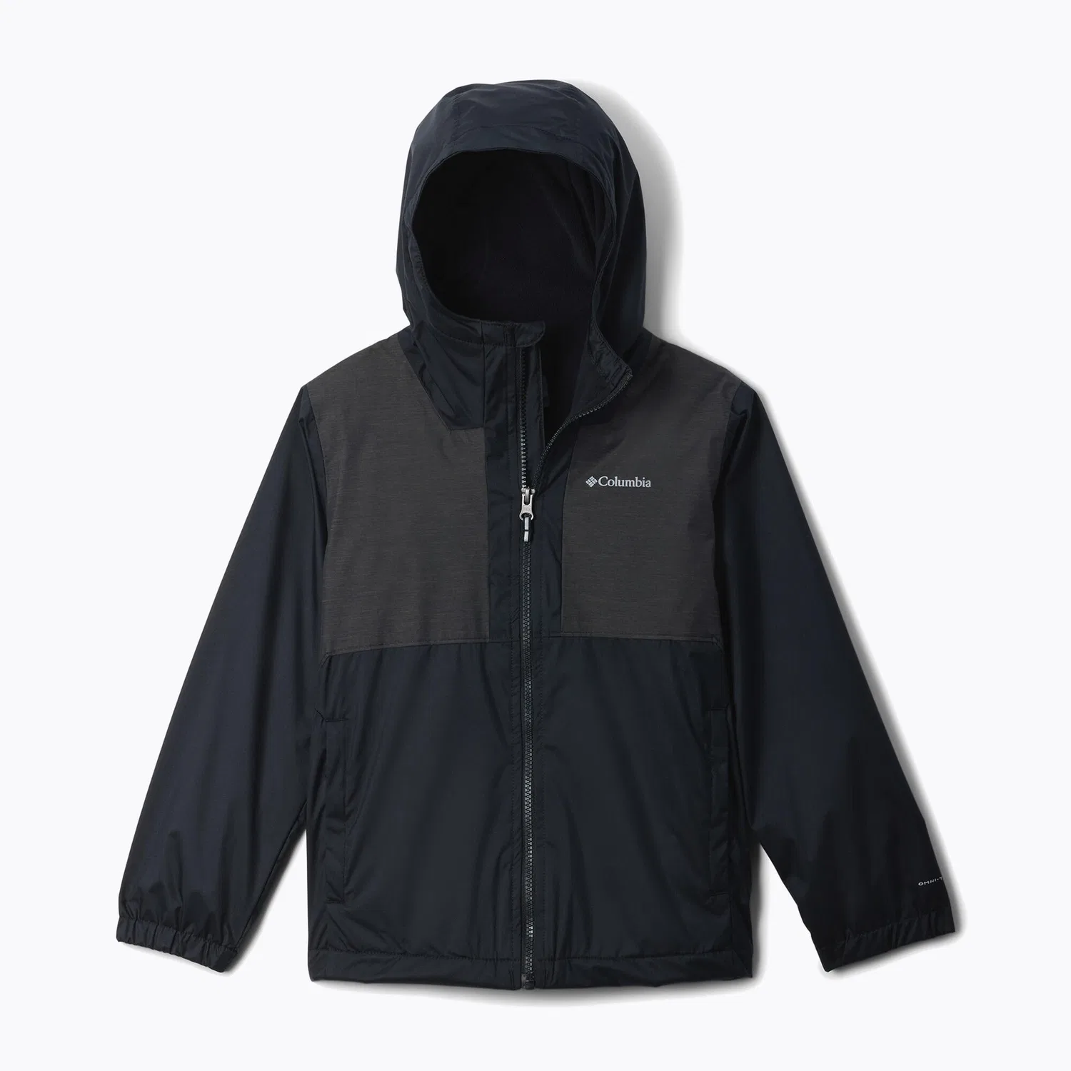 Детская дождевая куртка Columbia Rainy Trails II Fleece, Цвет: Schwarz