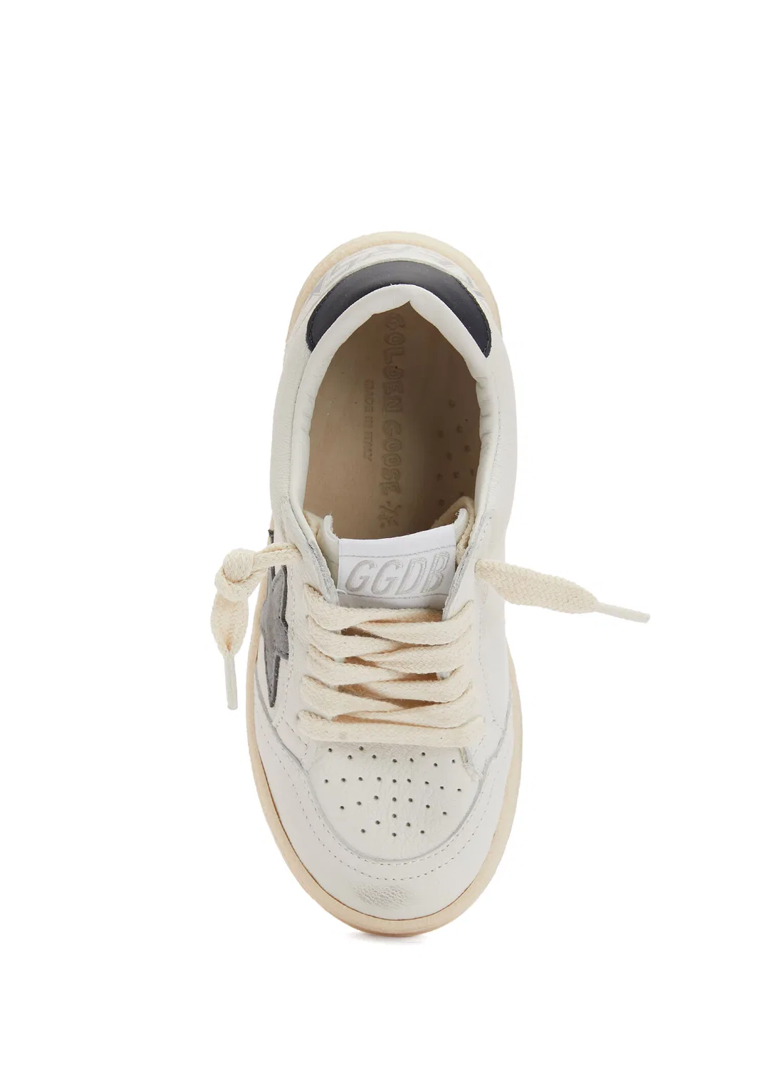 Кроссовки детские Golden Goose Ball Star, многоцветный белый — фото 4