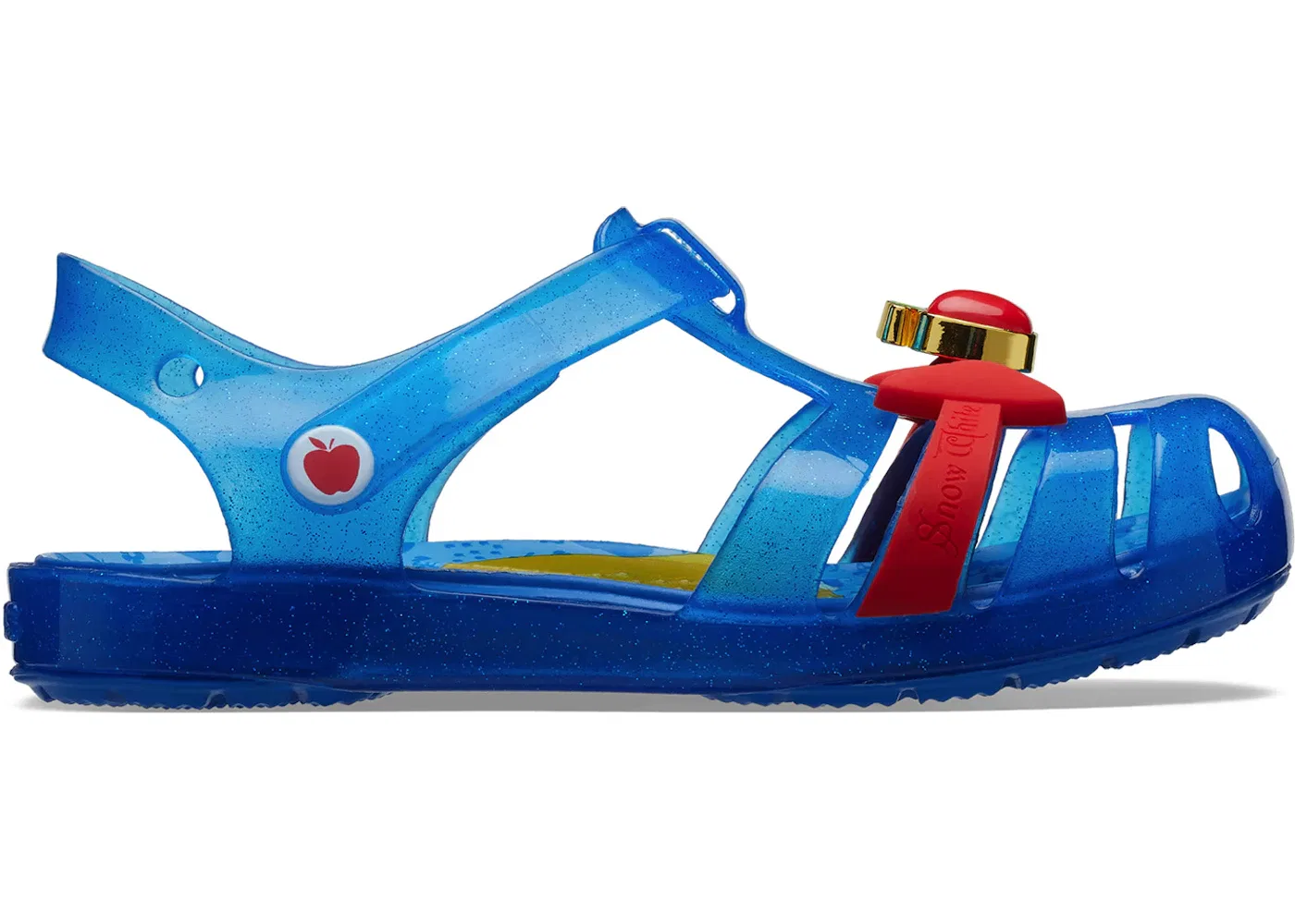 Детская сандалия с принтом Crocs Isabella Sandal Disney Snow White, Bright Cobalt